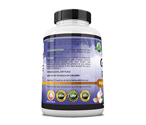 Odorless Pure Garlic Soft Gels - Image 6