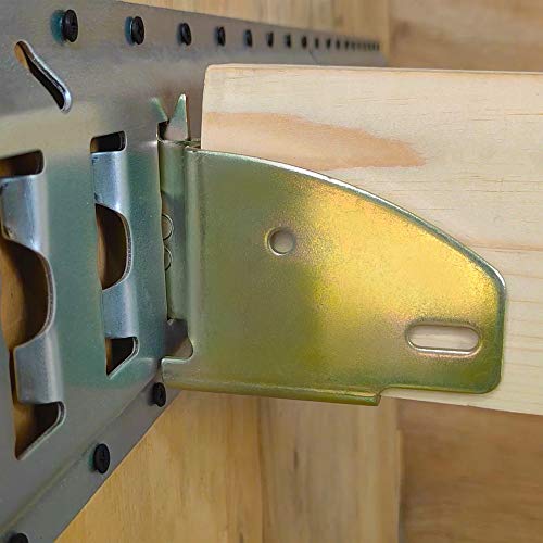 Juego De 10 Enchufes Negros Para Vigas De Madera E-Track ¡Soporte Para Tablones De 2x4 Y 2x6 Pulgadas! Ideal Remolques Y Camiones