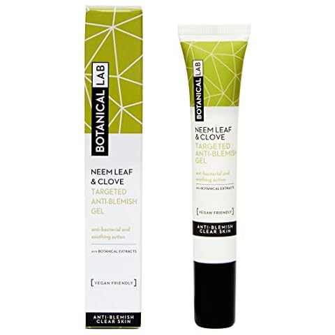 Botanical Lab Neem Leaf & Clove Blemish Treatment Gel 20ml - with witch hazel + salicylic acid Cover
