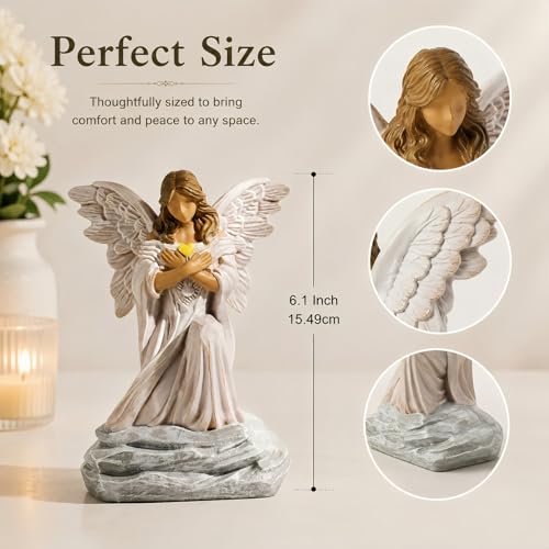 Figura de Ángel Memorial 6.1 Pulgadas para Decoración miniatura 3