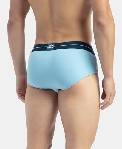 Image of Jockey NY15 Men Super Combed Cotton Elastane Stretch Solid Brief with Ultrasoft Waistband