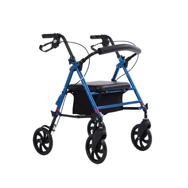 Deambulatore rollator in alluminio pieghevole Interno Esterno