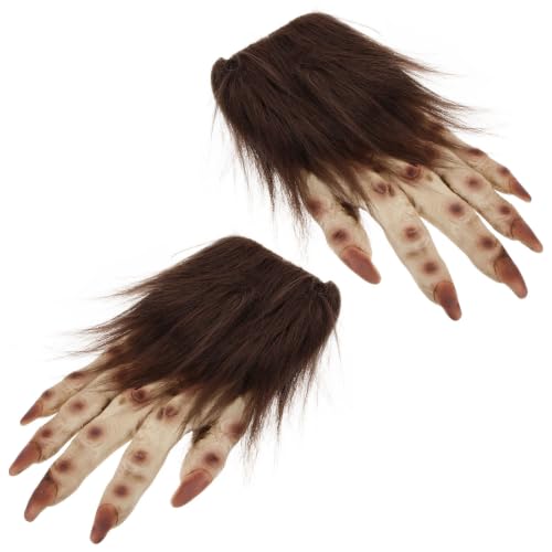 Guantes de garras Healvian cómodos para no pasar frío en Halloween