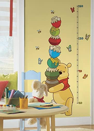Disney Winnie The Pooh Peel and Stick Inches Growth Chart, Vinyl by RoomMates, 21-in x 50.25-in image 5