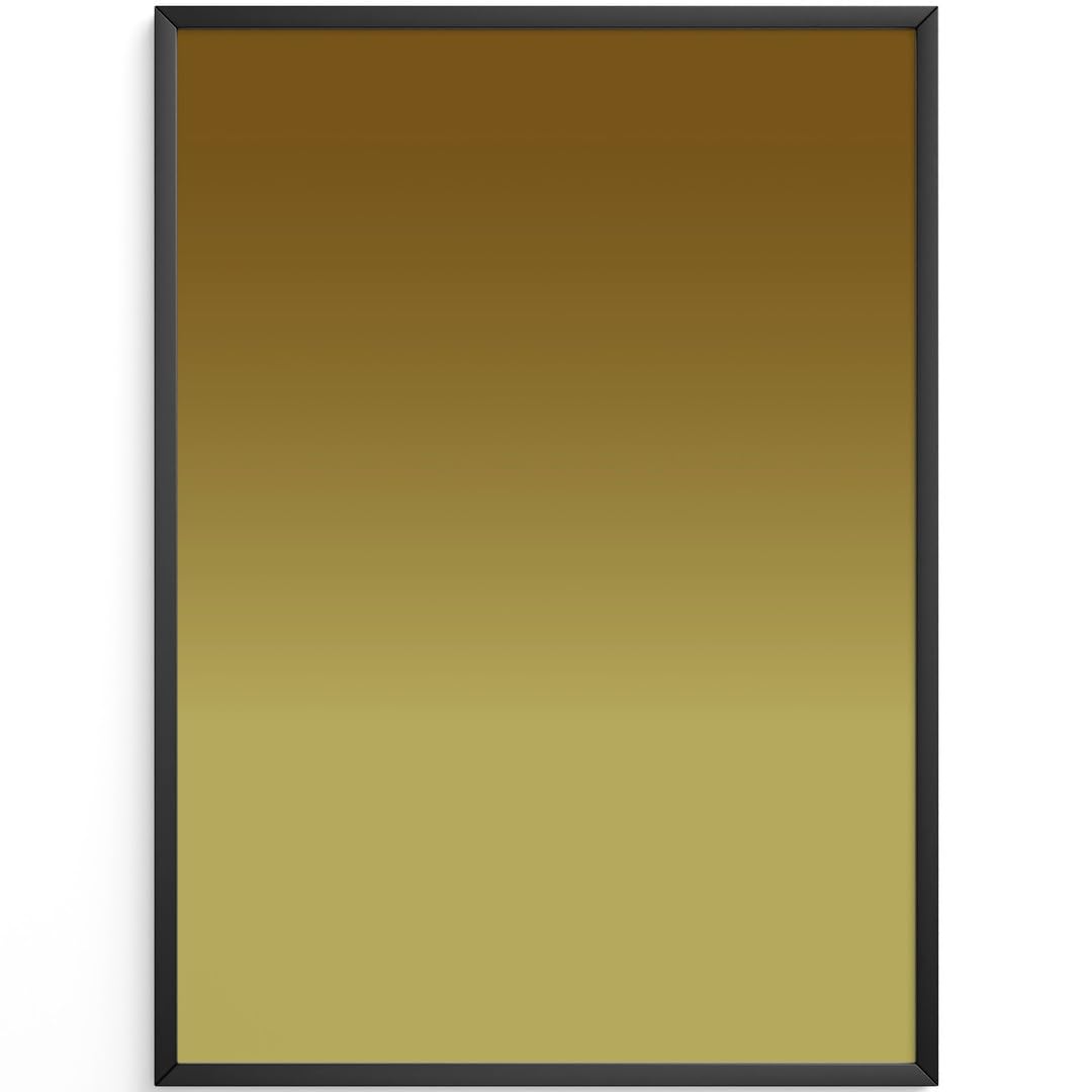 MJ-GRAPHICS® Poster Abstraktes Motiv im minimalistischen Stil Erdtöne für Wohnzimmer oder Büro Wandbild Wanddeko Bilder Deko Innenraumgestaltung A2 mit beigem Rahmen