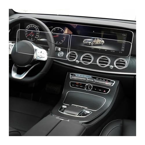 Film de protection vitres trempées anti-rayures pour Mercedes Classe E W213 et S W222