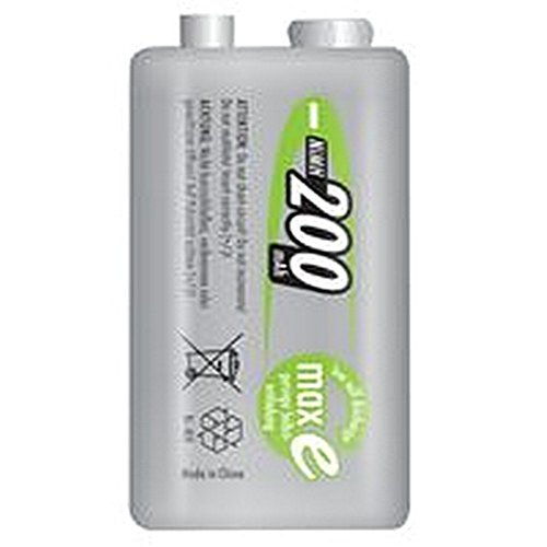 Batterie 9 V 200 mAh Precharged 1pk Batteries Rechargeable