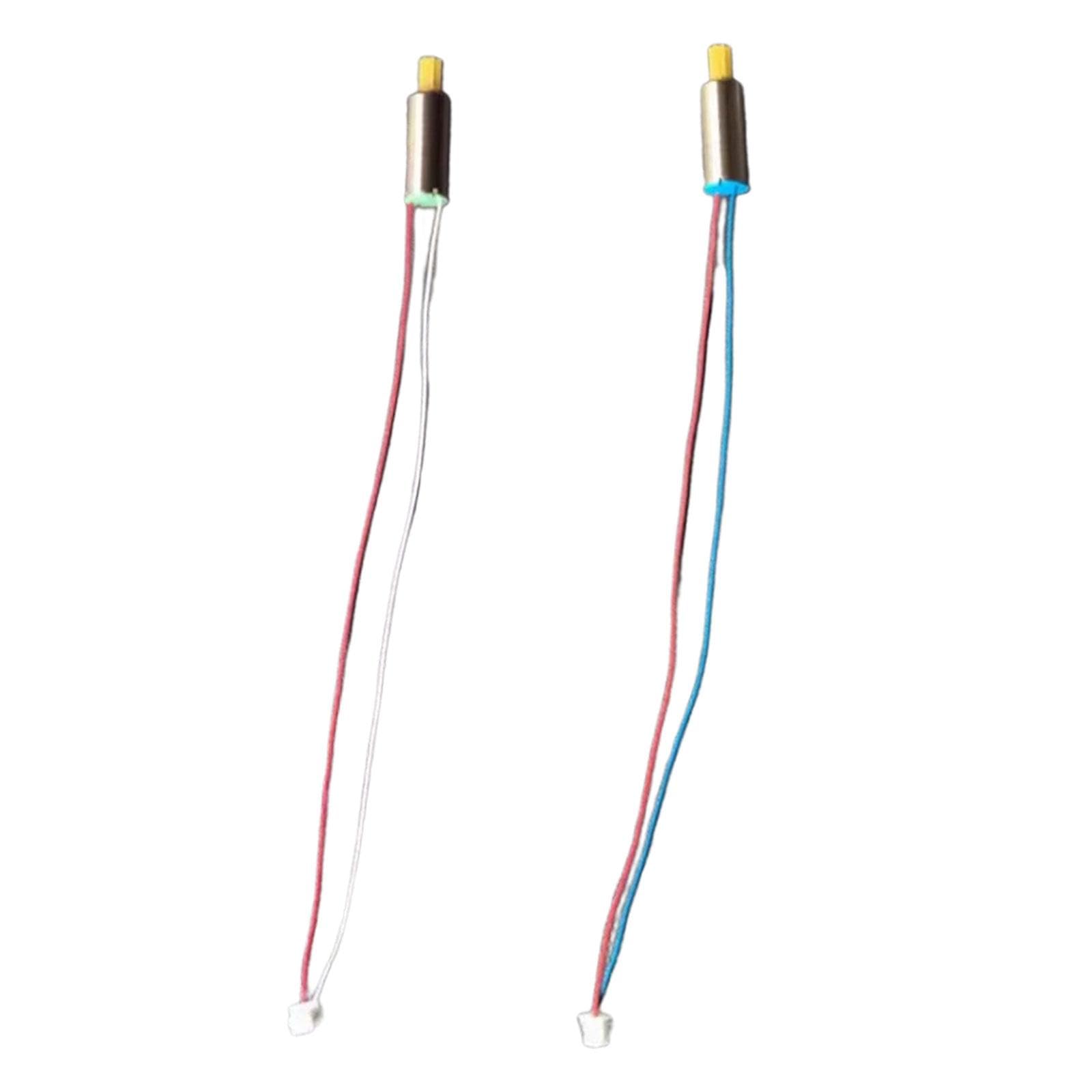 Vaguelly 2pièces Mini Moteur Ab pour Drone Moteur Positif-négatif Micromoteur de Rechange Détachées pour Drones Améliore Vitesse et Maniabilité