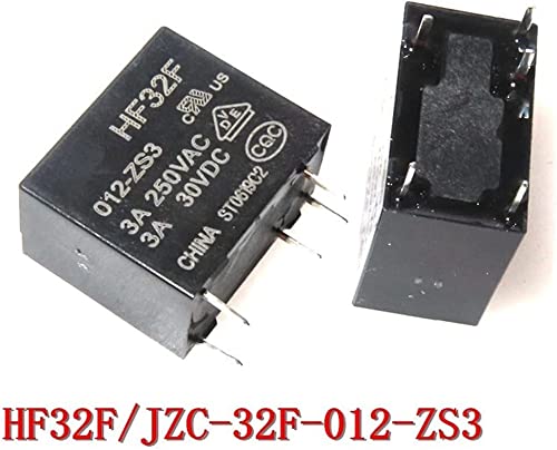 Relais JZC-32F commande 5V 12V 24V pour interrupteur 250VAC 10A - 4