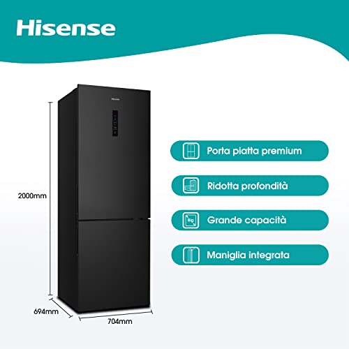 HISENSE RB645N4BFE FRIGORIFERO COMBINATO - 3