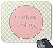 Produktbild Mousepad Benutzerdefinierte Auflistung auf Polker Dots Round Print Mouse Mat