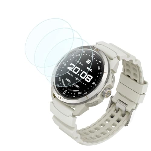 Verre trempé pour montre Cubitt Terra 3,8 cm avec film écran protecteur tactile 9H
