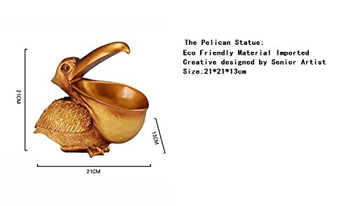 Estatua de Resina con Diseño de Pelícano, 8.1" pulgadas miniatura 6