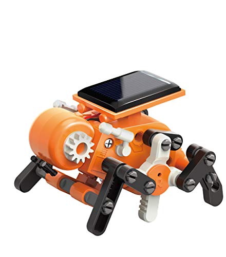 Image of Thames & Kosmos SolarBots: 8-in-1 Solar Robot STEM Experiment Kit | Build 8 Cool Solar-Powered Robots in Minutes | No Batteries Required | Learn About Solar Energy & Technology | Solar Panel Included