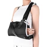 Solmyr Arm Sling for Broken Fractured Bones Elbow Wrist, Adjustable Shoulder Immobilizer & Rotator C