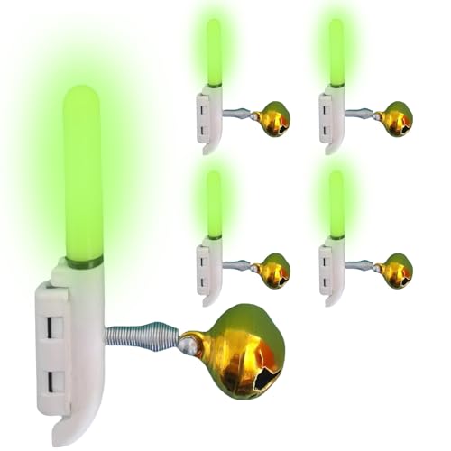 de Alerta por Picada: Detecta rápidamente las picadas a través de un cambio sensible en el color de la luz, mejorando la eficiencia de con detección confiable para una experiencia optimizada. Los bastones luminosos para alertan al pescador de manera oportuna, garantizando que no se pierda ninguna oportunidad crucial mientras en ríos o lagos. Ideal para mejorar tu rendimiento durante largas jornadas de nocturna