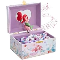 Amazon｜ProCase 女の子用 ジュエリーボックス 回転 人形付き