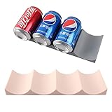 【Materiales de Alta Calidad】 El estante para botellas de vino está hecho de plástico PP de calidad alimentaria de alta calidad, resistente y duradero, con una gran capacidad de carga, no es fácil de romper y puede estar directamente en contacto con los alimentos.