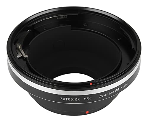 Image of Fotodiox Pro Lens Mount Adapter, Bronica PG Lens to Nikon DSLR Camera Such as D7200, D5000, D3000 & D300S