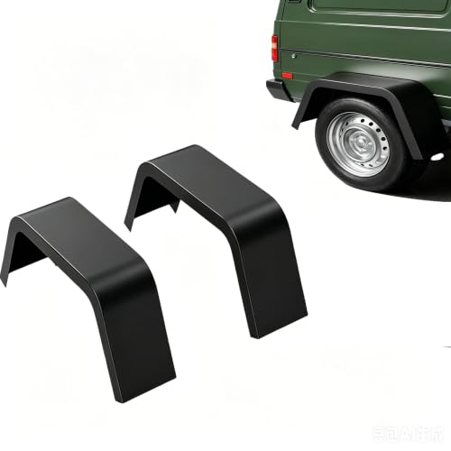 Trailer Fenders Single Axle, 14 Gauge Steel Trailer Mud Guards Fit 14-16 Inch Wheels, 32 x 9 x 13 Inches Heavy Duty Boat Trailer Fenders for Car Hauler, Cargo, Utility & Landscape Trailer by Garvee - Used condition - US$56.75