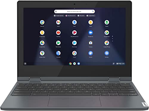 Lenovo Ideapad Flex 3 11.6" Hd 2-In-1 Touchscreen Chromebook (Intel Celeron N4020, 4Gb Ram, 128Gb (64Gb Emmc + 64Gb Sd Card), Webcam) Convertible Home Education Laptop, Ist Pen, Chrome Os #TOP3