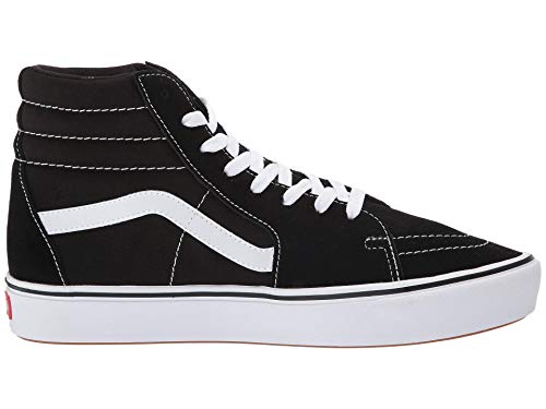 Vans Vans Unisex Adults' Lace Up Shoes Sneaker, US 7.5, Comfycush Black/True White, 11 Women/9.5 Men, Comfycush Black True White, 8.5 UK Men/ 10 UK Women