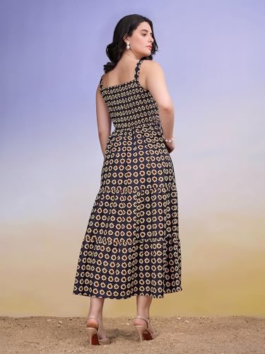 Image of PURVAJA Women's Cotton Dress(Floe-191-194)