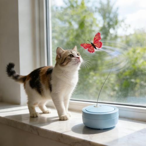Jouet interactif pour chat enrichissement et bonheur du félin - 4
