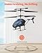 VEVOR RC Helicopter, 2.4GHz Flying Remote Control Helicopter, 3.5 Channel RC Airplane for Kid, 16 Mins Flight Time, Altitude Hold, One-Key Takeoff/Landing & LED Lights, Toys for Kids Ages 8 and up