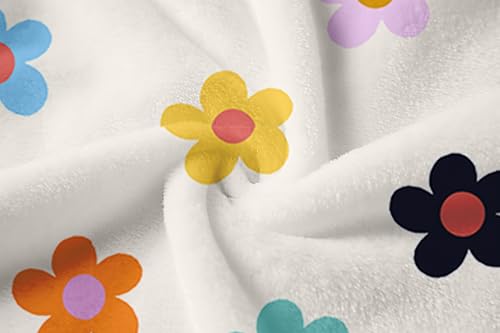 Image of Umeyda Girls Fleece Hooded Robes, Warm Printed Bath Robe for Kids Soft Fuzzy Bathrobe for Gifts