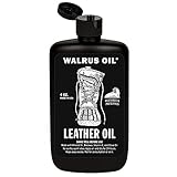 Walrus Oil - Leather Oil Conditioner, All Natural. for Duck Boots, Leather Boots, Belts, and More - 4oz.