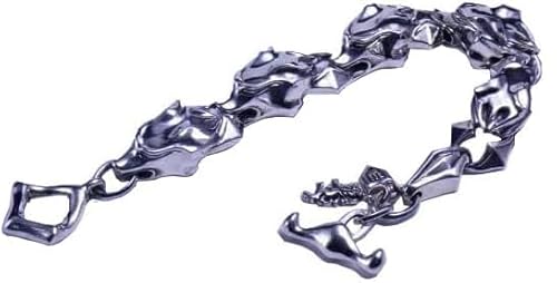 WOLFMAN B.R.S ウルフマンBRS ウォーウルフ ”５ＨＥＡＤ” ブレスレット