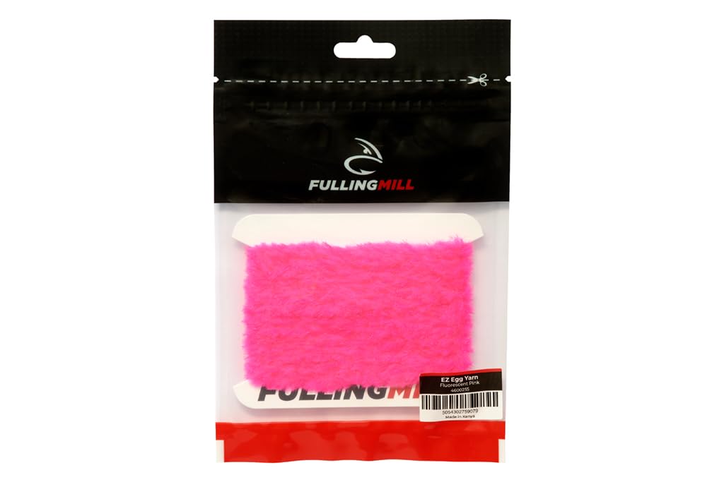 FullingMill EZ Egg Yarn - Fluorescent Pink
