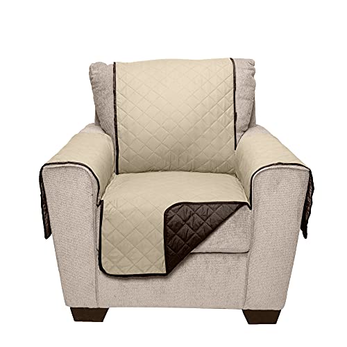 Furhaven Capa de móveis para cães e gatos – Protetor de móveis reversível resistente à água, em dois