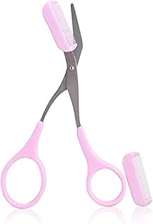 الفولاذ المقاوم للصدأ تشكيل الحاجب مقص مقص مشط مزيل الشعر الجمال أداة الحلاقة ماكياج أدوات إزالة الشعر التهيأ