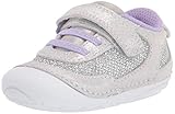 Stride Rite Baby Girls Toddler's Soft Motion Jazzy Sneakers, Iridescent, 4 Wide Infant