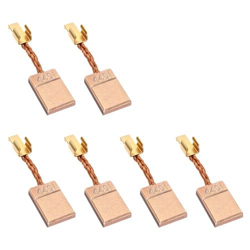 Wcawnlt 6 Pièces Balais de Charbon Compatibles avec Makita, Remplacent les Modèles CB-448/CB-440 pour Outils Électroportatifs BDF/DDF/BHP/BTD/BTW/BTP, Balais Moteur...