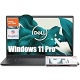 Dell Inspiron 15 Touchscreen Business Laptop, AMD Ryzen 7 7730U, 15.6' FHD IPS (1920×1080), Windows 11 Pro Lifetime & Copilot AI, Numeric Keypad with Branded Laptop KB Kit (16GB DDR4 1TB SSD)
