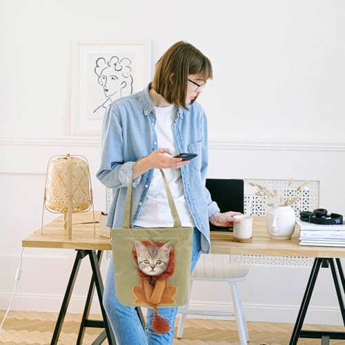 Sac de transport chat anti-stress en toile résistant à l'usure - 4
