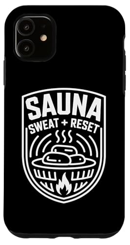 Sauna I Sauna Sweat Reset I Sauna Goer Relaxation Sauna �X�}�z�P�[�X iPhone 11 �p