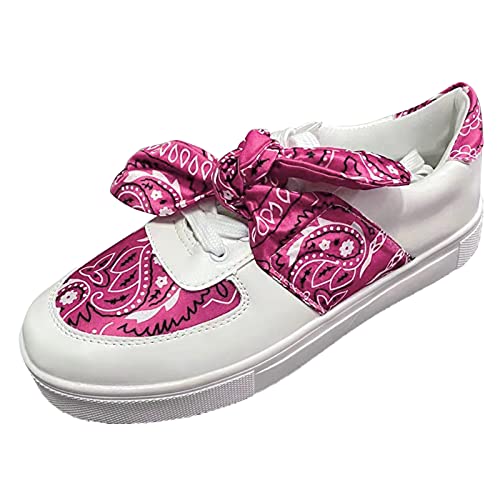 Chaussures décontractées femmes avec fleur de cajou pour vos sorties