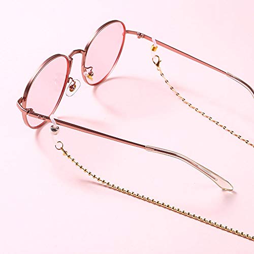 yeacher 2 peças correntes para óculos óculos decoração colar óculos cordão suporte para pescoço