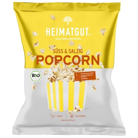 HEIMATGUT® Bio Vegan Popcorn Süß & Salzig Cover