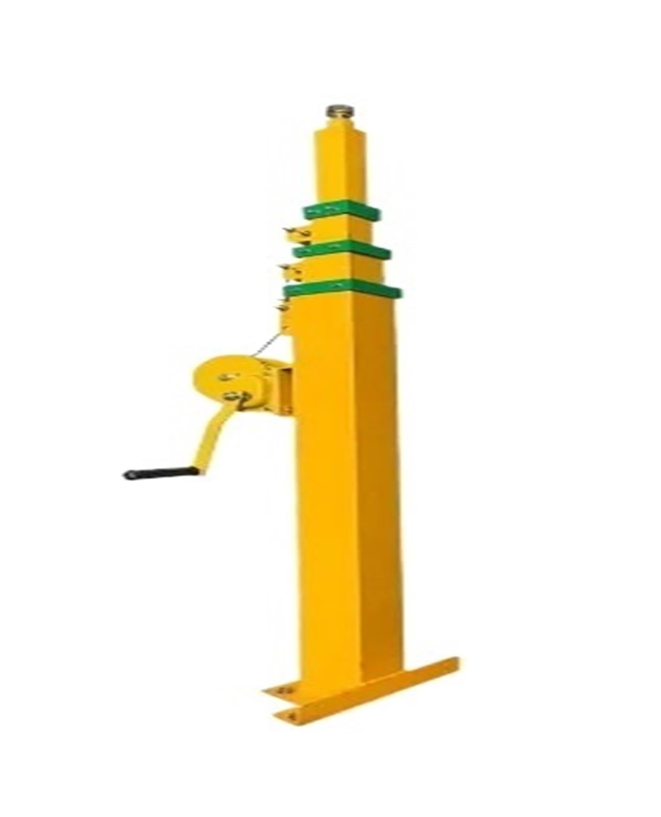 Jweinenl Hand-Cranked Manual Crank Telescopic Monitoring Pole With Mechanical Winch(6M)