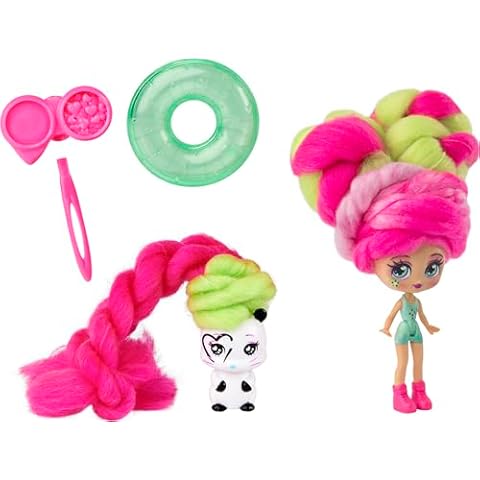 Candylocks 2-Pack Kiwi Kimmi Doll and Pet Cover