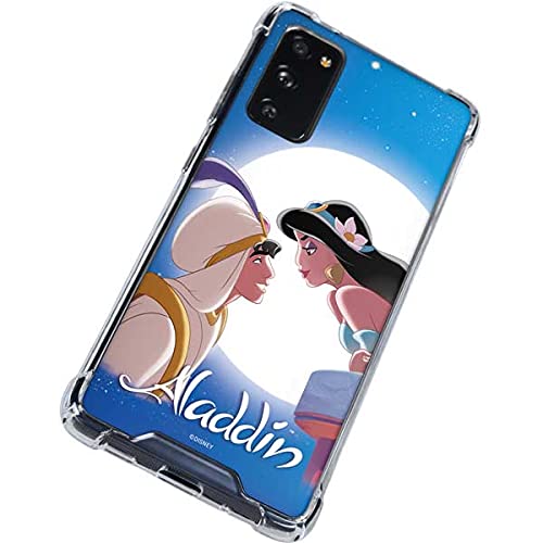 Skinit Clear Phone Case Compatible With Samsung Galaxy S20 Fe - Officially Licensed Disney Aladdin And Princess Jasmine Design #TOP2