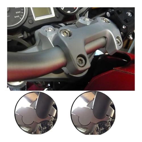 Extension guidon riser 28mm noir compatible S1000 R 2014-2018