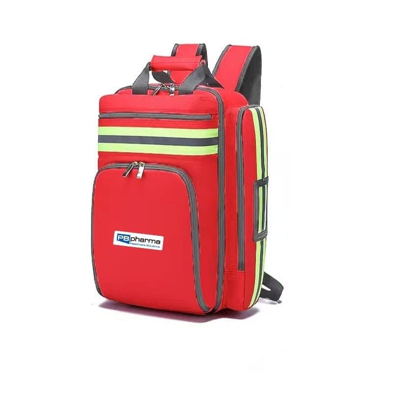 Zaino di pronto soccorso certificato - adatto al primo soccorso - zaino per paramedico e infermiere domiciliare - zaino medico sportivo - zaino waterproof