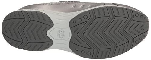 Easy Spirit Women's Traveltime639 Mule, Silver 060, 7.5 X-Wide #TOP30