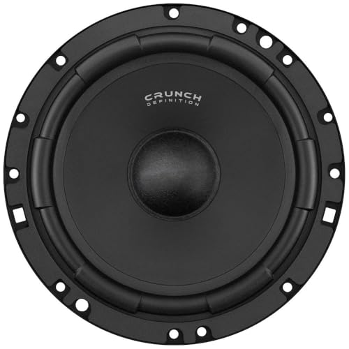 Crunch DSX6.2E - 16,5 cm (6.5') Lautsprecher Komponenten-System | super flach